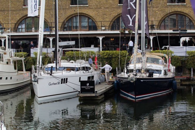 Discovery Yachts at the London Yacht, Jet & Prestige Car Show