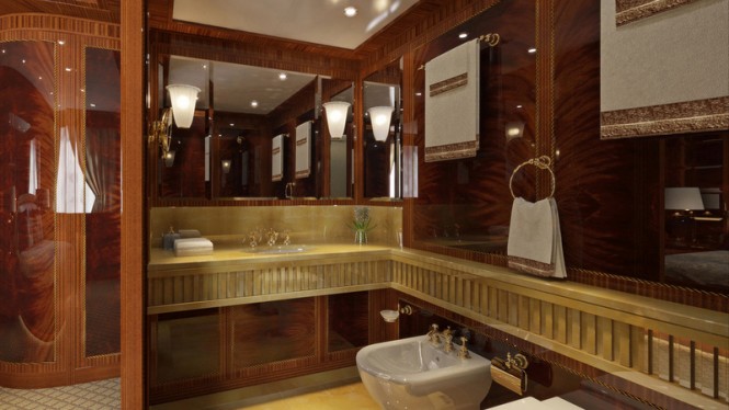 GAZZELLA Yacht - VIP Bathroom