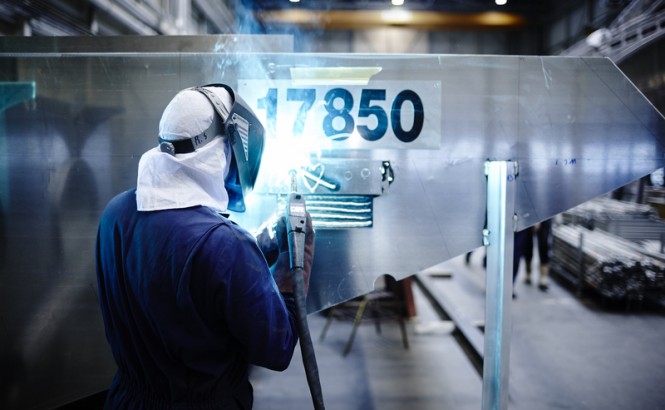 Keel laying of NOVA Yacht