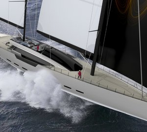 Latest 180’ sailing yacht Wings of Light concept by Harun Kemali and Isik Goren