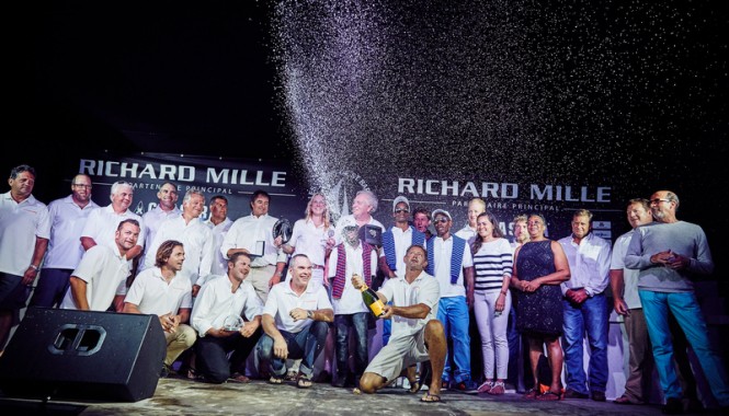 Les Voiles de St. Barth 2015 Winners © GRAAM Michael