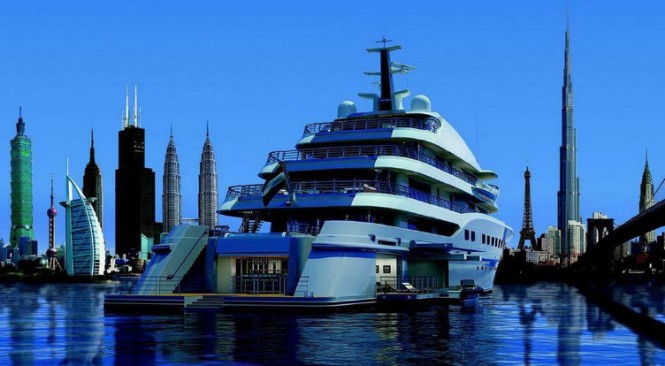 Luxury mega yacht AMELS 272