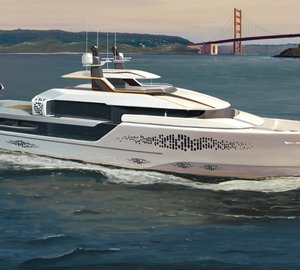 Striking 51m expedition motor yacht FLOW concept by Vripack