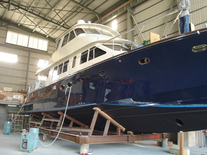 Luxury motor yacht Hunt 80 - Photo by Hunt Yachts