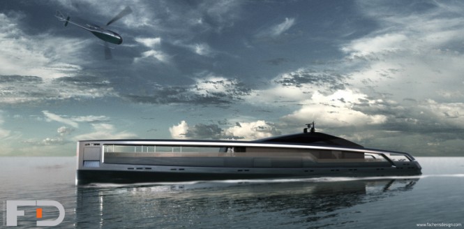 Luxury motor yacht Maximus concept