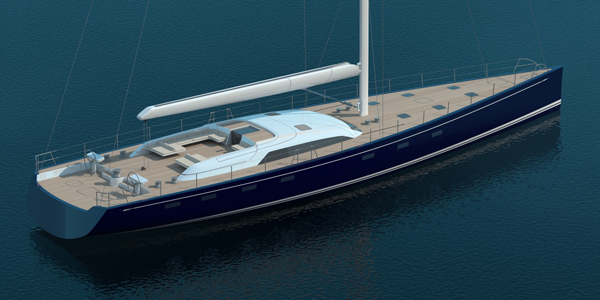 Luxury sailing yacht Swan 115 S by Nautors Swan