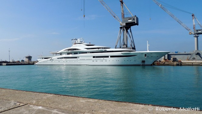 Luxury superyacht Maryah - Photo by Roberto Malfatti