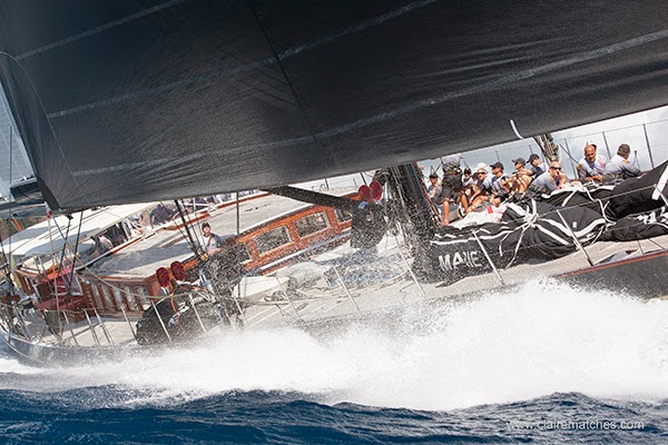 Marie last participated in the Superyacht Cup Palma in 2011, here she is racing in the Caribbean last year. Image credit to clairematches.com