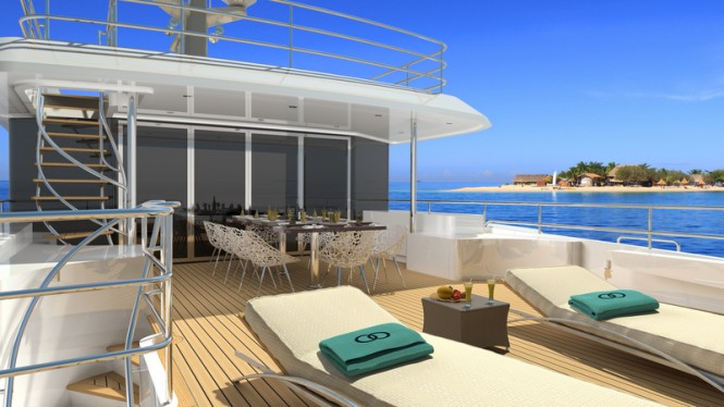 Moonen super yacht Martinique - Bridge Deck