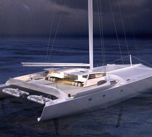 Newly refitted 120’ catamaran VITALIA II (ex Orange 2) to be launched by Multiplast on April 17, 2015