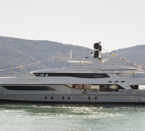 New Baglietto 46m displacement motor yacht Hull #217 launched