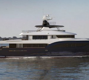 Sale of new 40m motor yacht M40 Explorer by Mondomarine