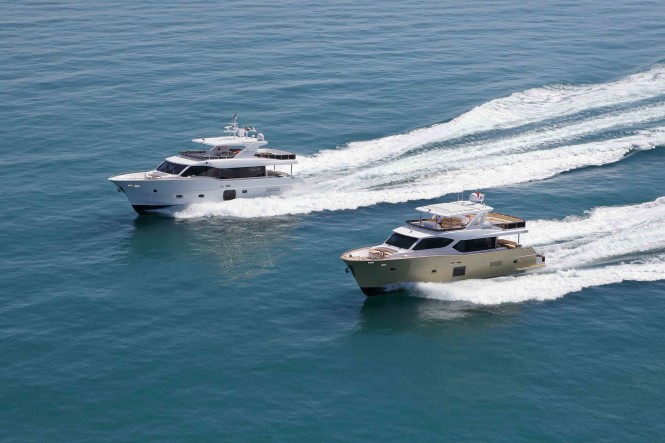 Nomad Yachts - the new brand by Gulf Craft - Nomad 65 and Nomad 75 Yachts