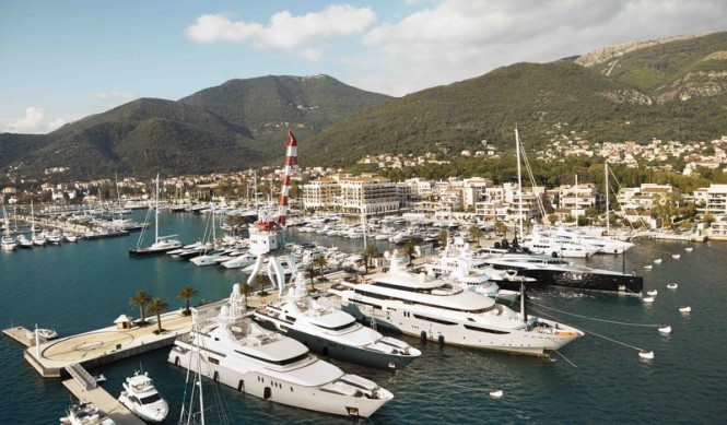 Porto Montenegro - a beautiful Montenegro yacht vacation destination