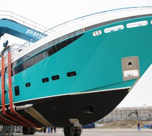 Latest Princess 40M motor yacht Hull #5 enters final stage of fit-out
