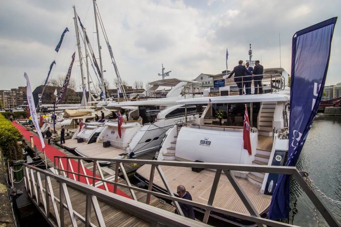 Princess Yachts at the London Yacht, Jet & Prestige Car Show