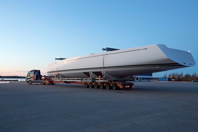Sailing yacht Swan 115 - Photo by Karolina Isaksson, Bildbolaget Du & Vi.