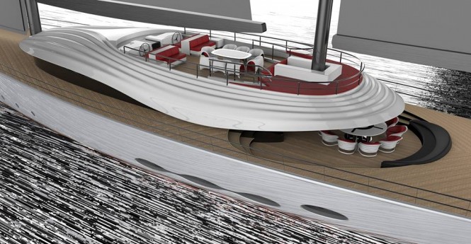 Superyacht Krill project - Exterior - Image credit to Antonella Scarfiello and Lurssen