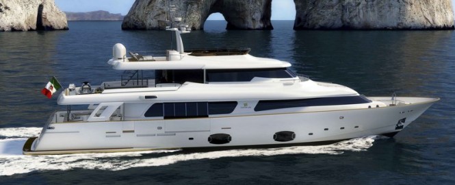 Superyacht Navetta 33 Crescendo by Ferretti Custom Line