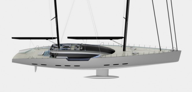 Superyacht Wings of Light concept