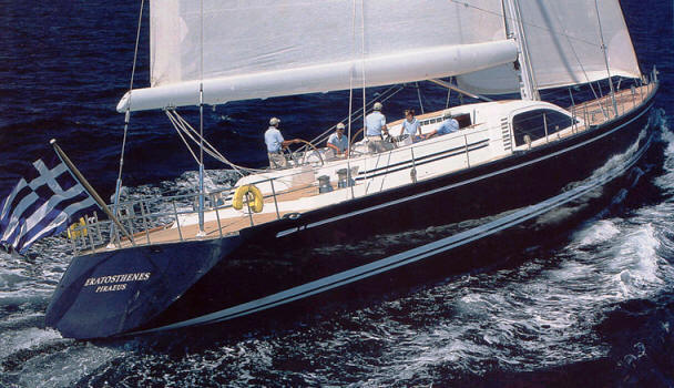 Swan 112 charter yacht Highland Breeze (ex Eratosthenes)