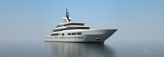 Tankoa S693 superyacht - front view
