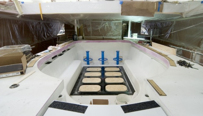 Tankoa luxury yacht S693 in build