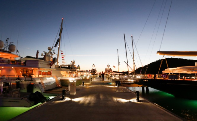 The Marina at Christophe Harbour 