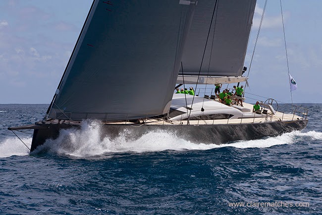 Win Win competing at the St Barth´s Bucket 2015 - Image credit to clairematches.com