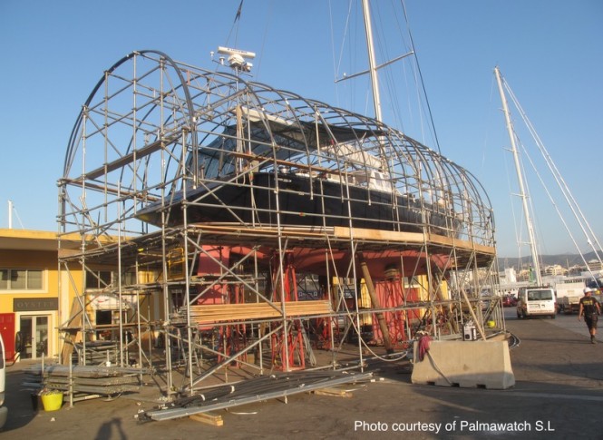 Yacht Refit - Photo by Palmawatch S.L.