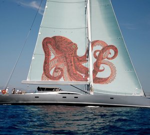 Majestic 100’ Sailing Yacht SHADOW by Comar Yachts – The first yacht fitted with Stratis Sail Art sails