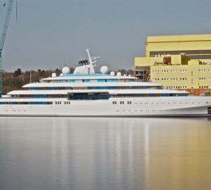 Sea trials for Impressive 123m Lurssen Mega Yacht GOLDEN ODYSSEY