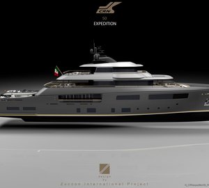 New 50m Explorer Motor Yacht TESEO designed by Zuccon International Project for CRN Shipyard