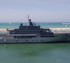 Brand new 55m Motor Yacht ATLANTE launched by CRN Yachts