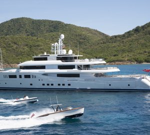 Two Neptune Trophies for Perini Navi Mega Yacht GRACE E at World Superyacht Awards 2015