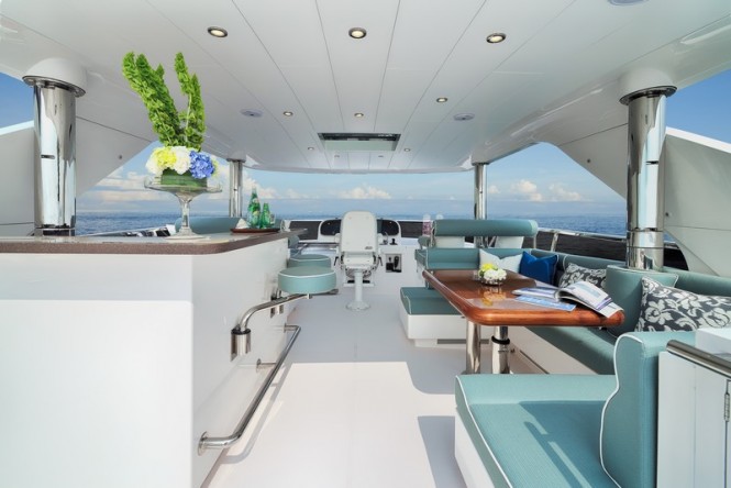 Aboard motor yacht E78