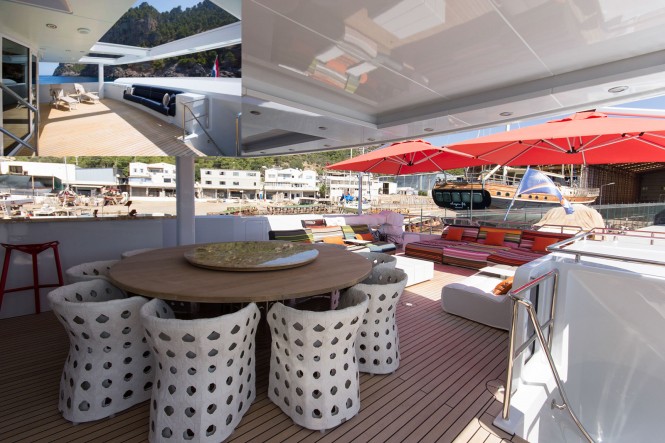 AlumerciA superyacht bridge deck before and after