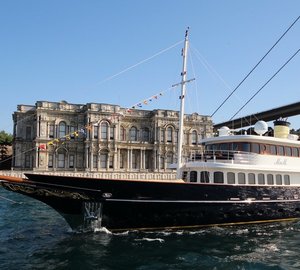 Launch of second Classic 160 superyacht at Bilgin Yachts