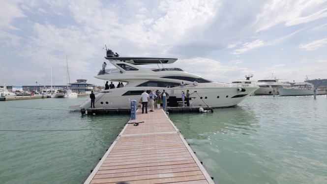 Dominator 800 superyacht Hull no. 2 just launched