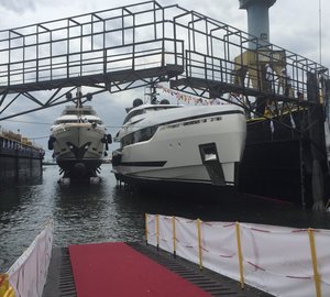 Launch of two all-new Columbus Superyachts