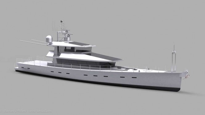 FPB 130 superyacht design