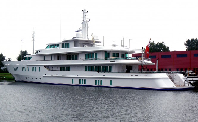 Feadship Motor Yacht SIRAN before refit - photo courtesy of Oliver