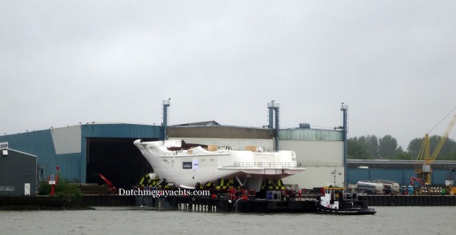 Hull Y715 Yacht - Photo by Dutchmegayachts