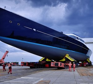Launch of impressive 85m Sailing Superyacht AQUIJO (Project 85) announced by Oceanco and Vitters