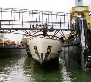 Two newly launched Columbus Superyachts designed by Hydro Tec-Sergio Cutolo