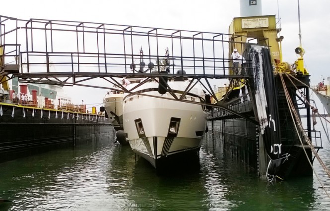 Launch of second Columbus 40 Sport Hybrid Yacht and 57m Classic superyacht, both designed by Hydro Tec-Sergio Cutolo