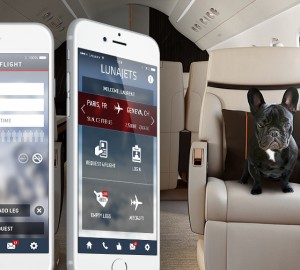Cool New Private Jet Charter Mobile App by LunaJets Unveiled