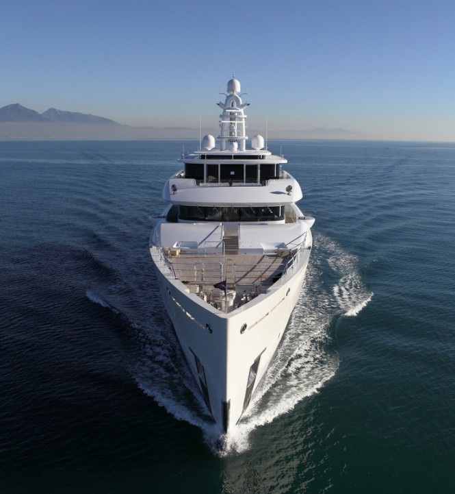Luxury motor yacht GRACE E - Photo credit to Vitruvius Yachts