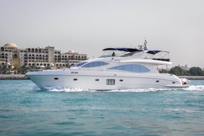 Luxury motor yacht Majesty 88 in Dubai
