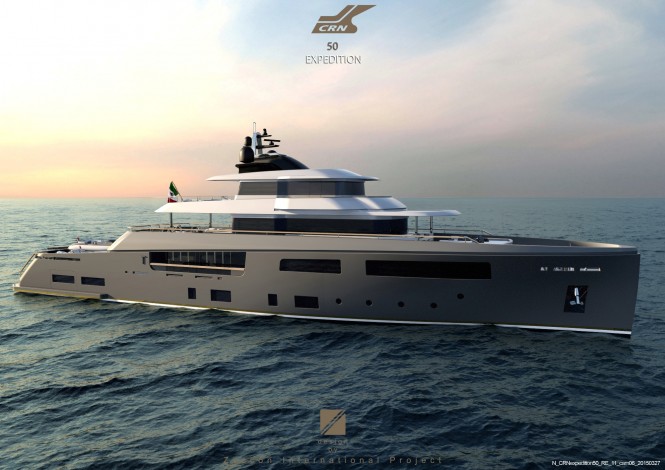Luxury motor yacht Teseo concept